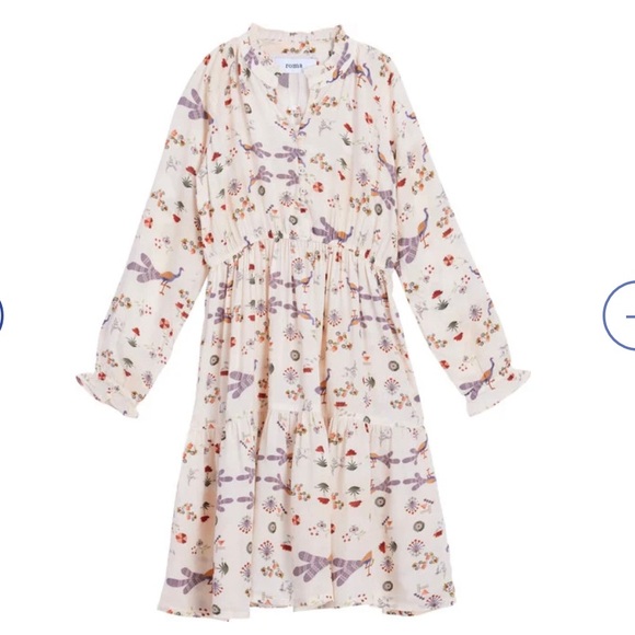 Roma Peakock Dress 2/3 - Picture 6 of 9